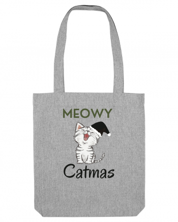 meowy catmas 1 Heather Grey