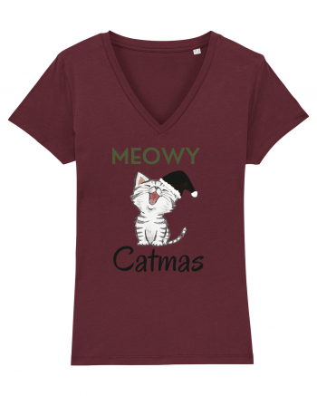 meowy catmas 1 Burgundy