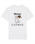 meowy catmas 2 Tricou mânecă scurtă Unisex Rocker