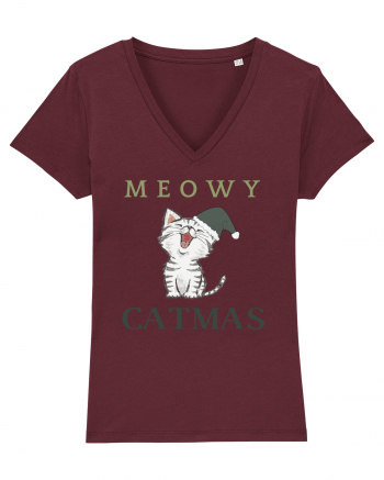 meowy catmas 3 Burgundy