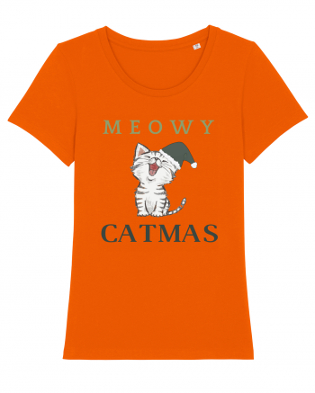 meowy catmas 3 Bright Orange