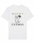 meowy catmas 3 Tricou mânecă scurtă Unisex Rocker