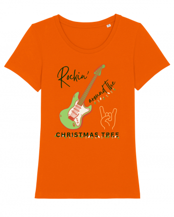 rockin around the christmas tree Bright Orange