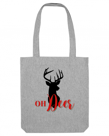 oh deer 1 Heather Grey