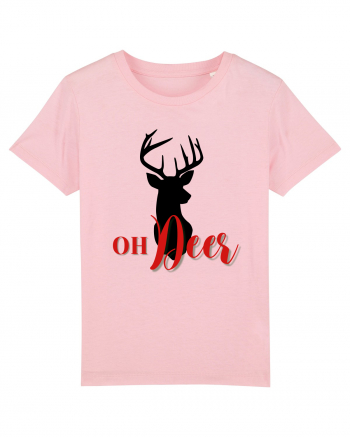 oh deer 1 Cotton Pink