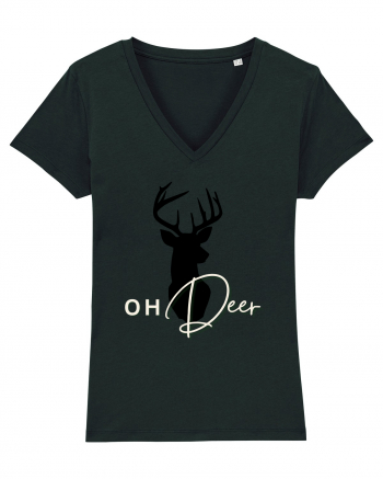 oh deer 2 Black