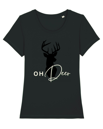 oh deer 2 Black