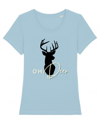 oh deer 2 Sky Blue