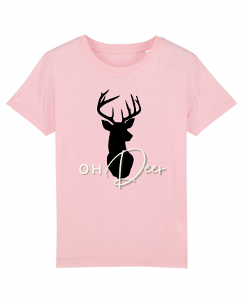 oh deer 2 Cotton Pink