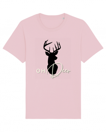 oh deer 2 Cotton Pink