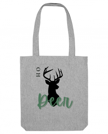 oh deer 3 Heather Grey