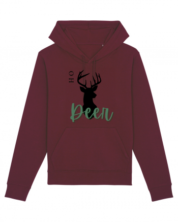 oh deer 3 Burgundy