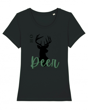 oh deer 3 Black