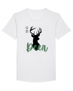 oh deer 3 Tricou mânecă scurtă guler larg Bărbat Skater