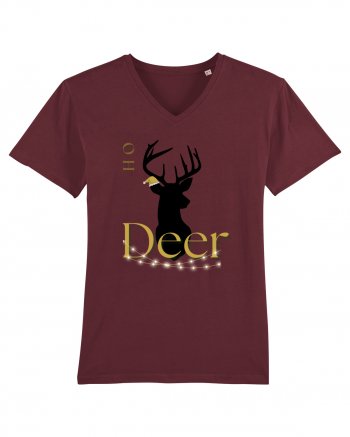 oh deer 4 Burgundy