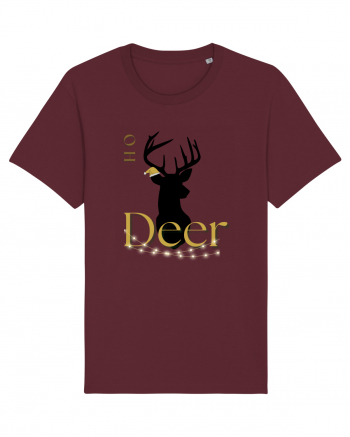 oh deer 4 Burgundy