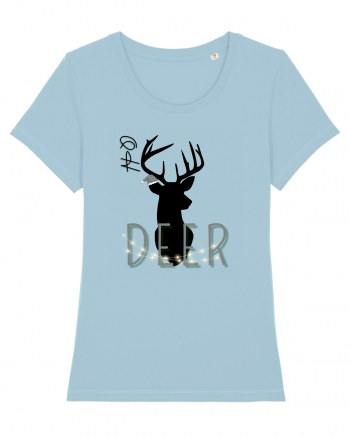 oh deer 5 Sky Blue