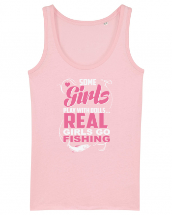 Real girls go fishing Cotton Pink