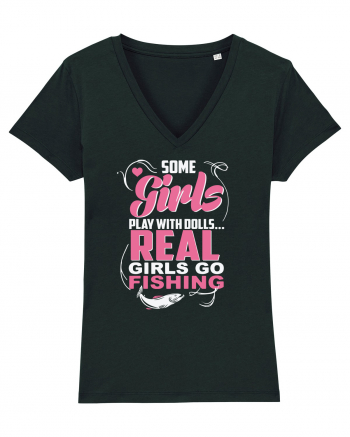 Real girls go fishing Black