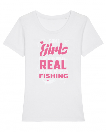 Real girls go fishing White