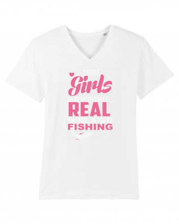 Real girls go fishing White