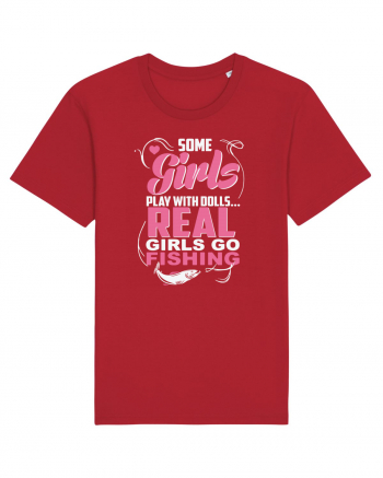 Real girls go fishing Red