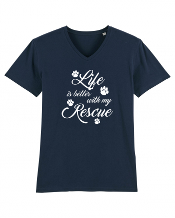 Life is better with my rescue French Navy