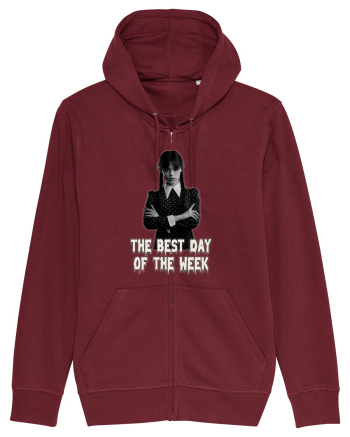 The Best Day Of The Week Burgundy