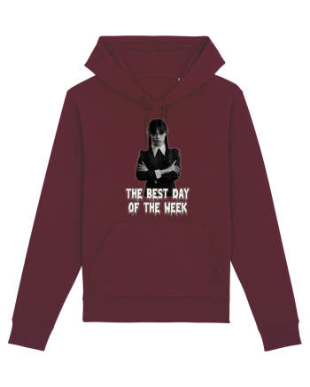 The Best Day Of The Week Burgundy
