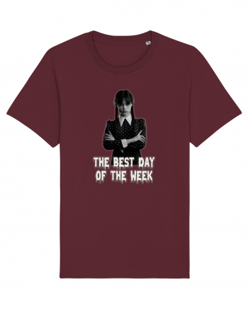 The Best Day Of The Week Burgundy