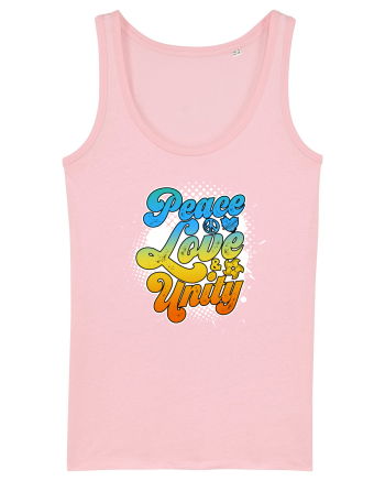 Peace love unity Cotton Pink