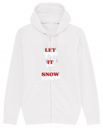 let it snow Hanorac cu fermoar Unisex Connector