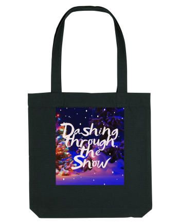 dashing through the snow Black
