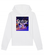 dashing through the snow Hanorac Unisex Drummer