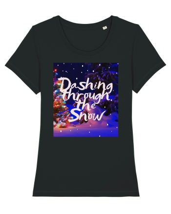 dashing through the snow Black