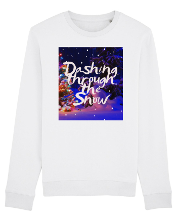 dashing through the snow White