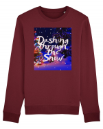 dashing through the snow Bluză mânecă lungă Unisex Rise