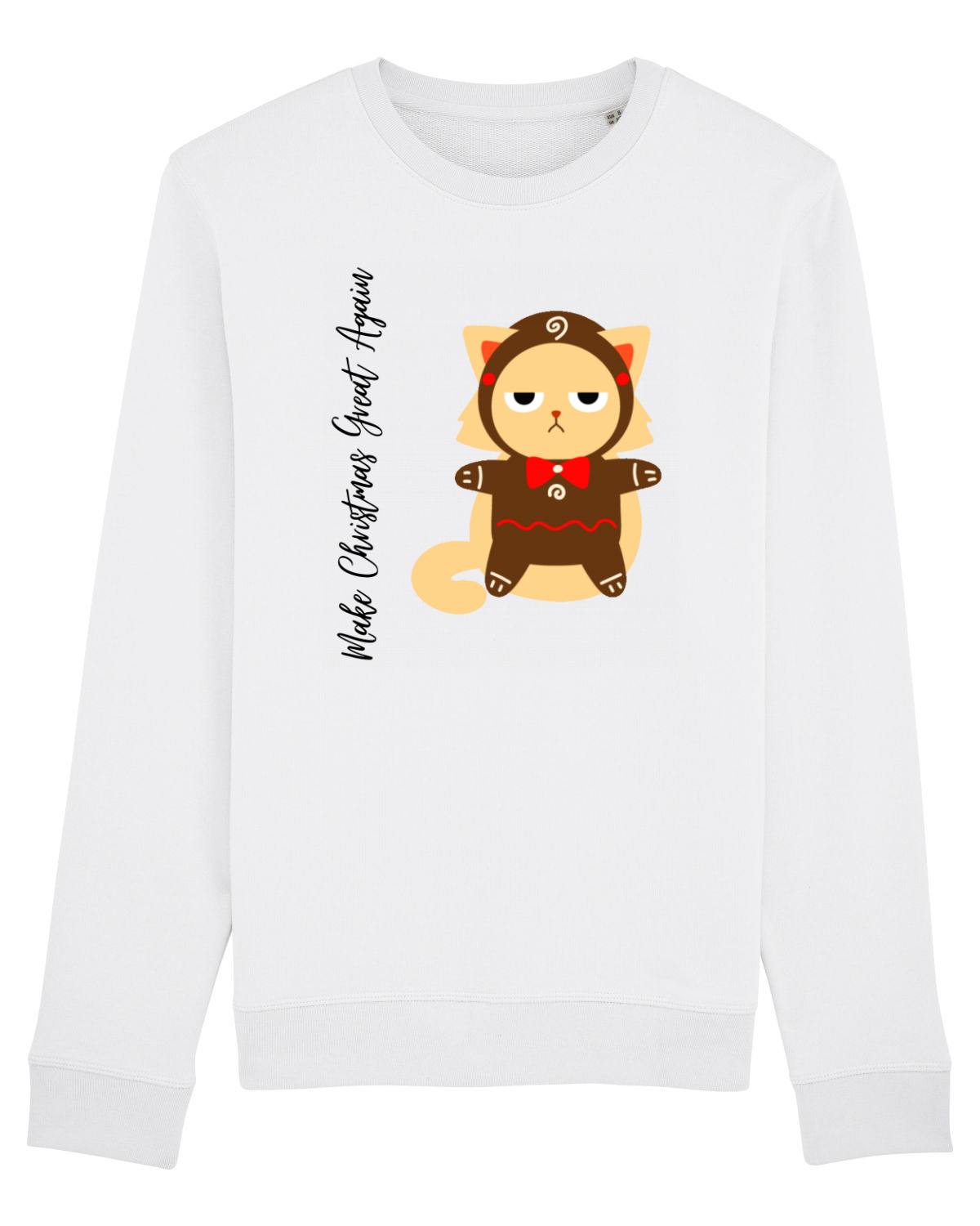 Bluză mânecă lungă Unisex Rise White