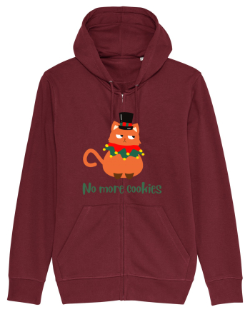 no more cookies Burgundy