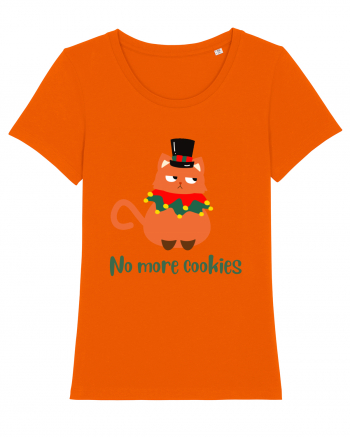 no more cookies Bright Orange
