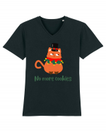 no more cookies Tricou mânecă scurtă guler V Bărbat Presenter