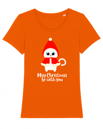 may christmas be with you Bright Orange