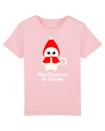 may christmas be with you Cotton Pink