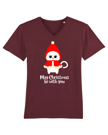 may christmas be with you Burgundy