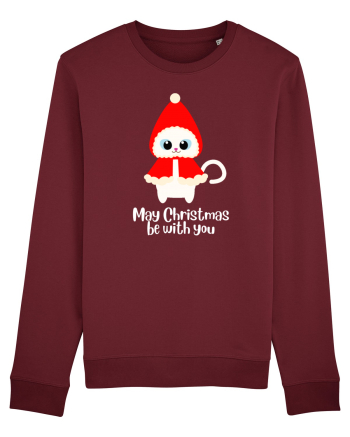 may christmas be with you Burgundy