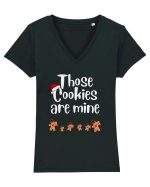 those cookies are mine Tricou mânecă scurtă guler V Damă Evoker