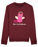 don t stop believing Bluză mânecă lungă Unisex Rise