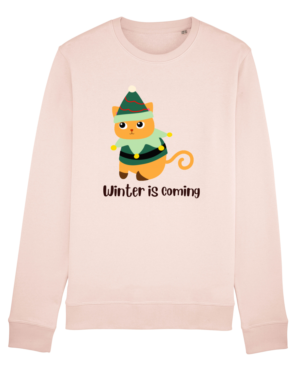 Bluză mânecă lungă Unisex Rise Candy Pink