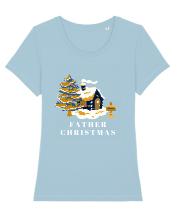 father christmas Sky Blue