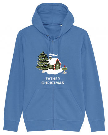 father christmas Bright Blue